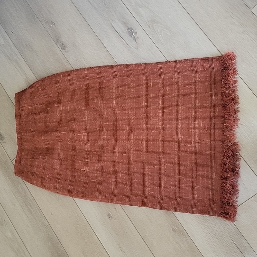 Fall plaid skirt sz 8